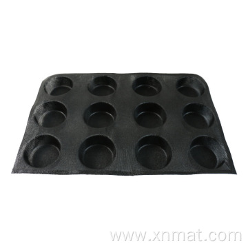 Silicone Hamburger Bread Baking Mold Round Shape Form